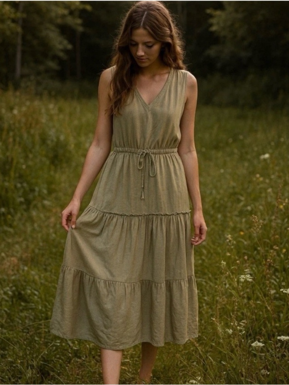 Lands end Maxi dress